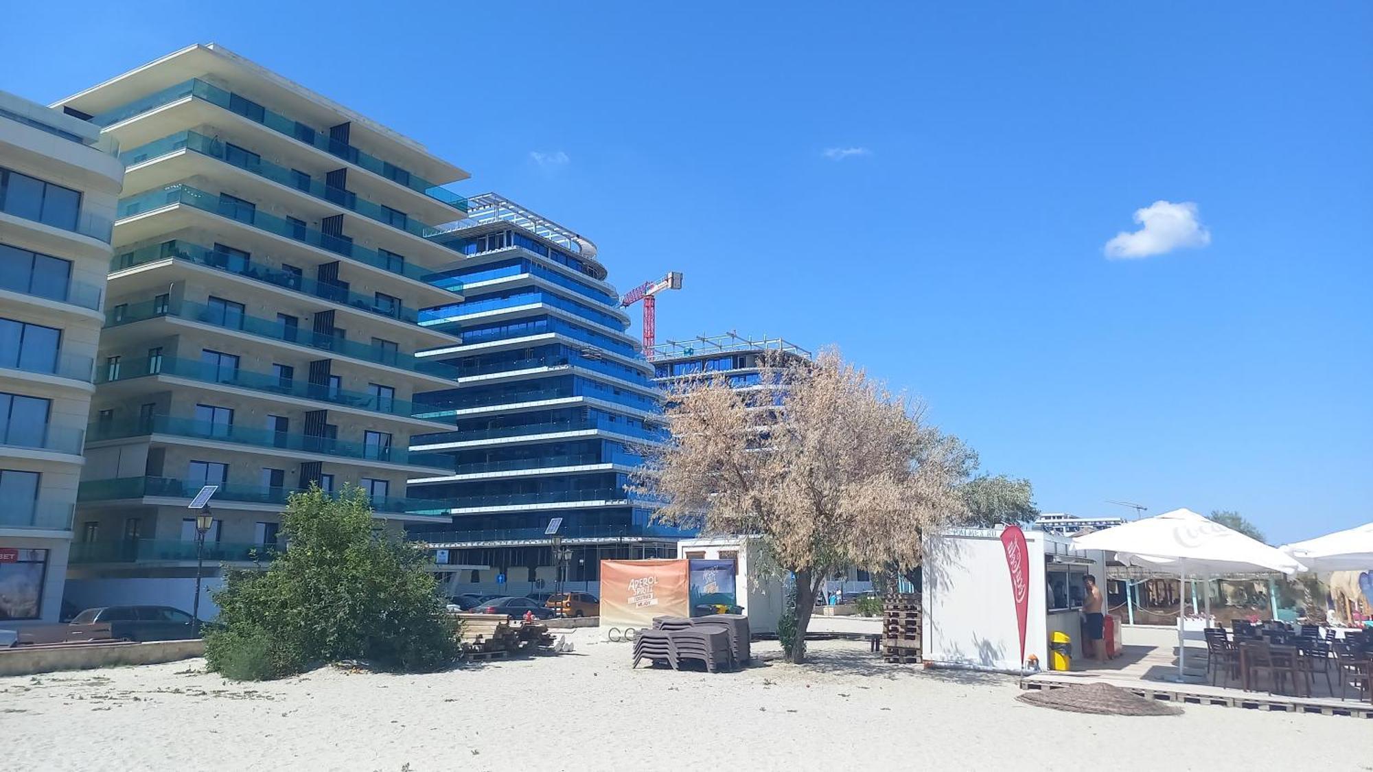 Luxury Promenada Apartment - Frontal Beachfront Mamaia Nord Năvodari Exterior foto